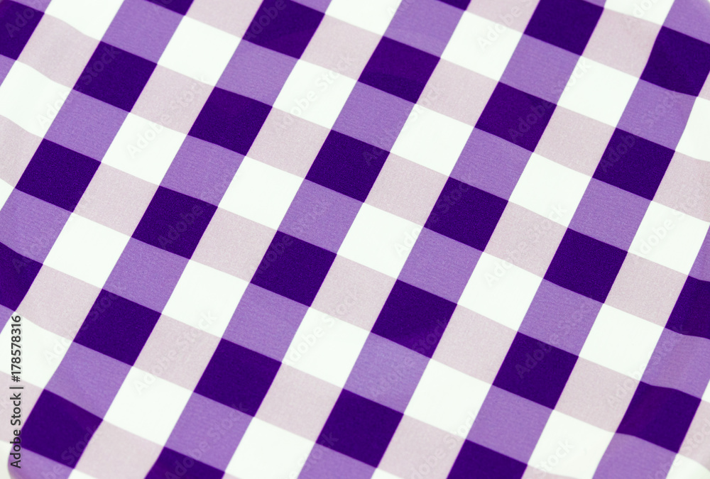 Violettes Karomuster Violettes Karomuster