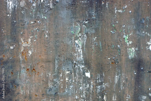 Серо коричневый фон из фрагмента стены из железа