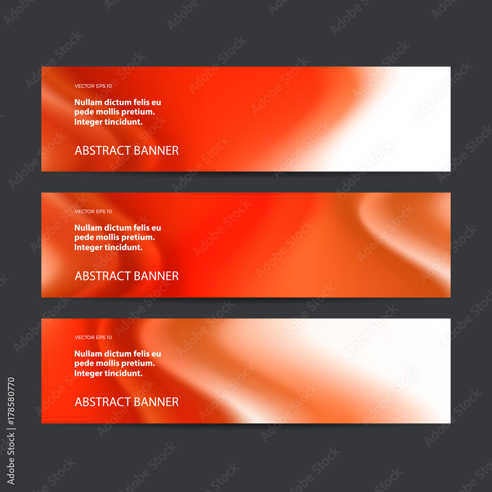 Abstract vector banner business background Abstract vector banner business background
