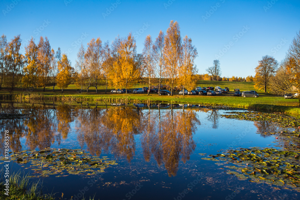 Obraz premium Autumn time in Latvia