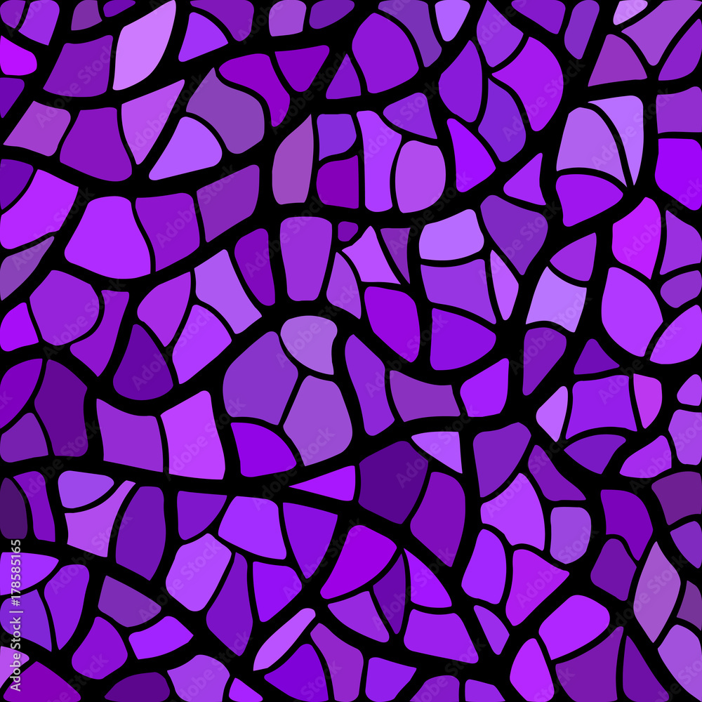 Obraz premium abstract vector stained-glass mosaic background