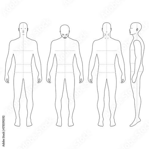 Fashion man figure