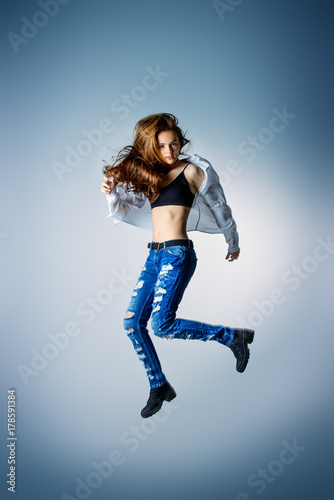 jump in jeans