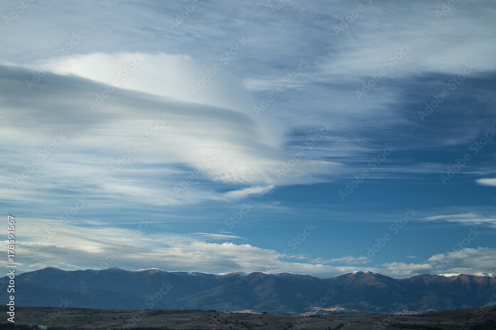 Sky and clouds