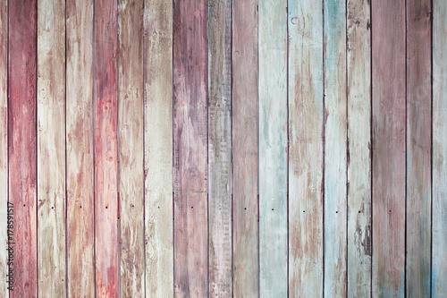 Vintage background of wooden boards. Pink texture for St. Valentine's Day