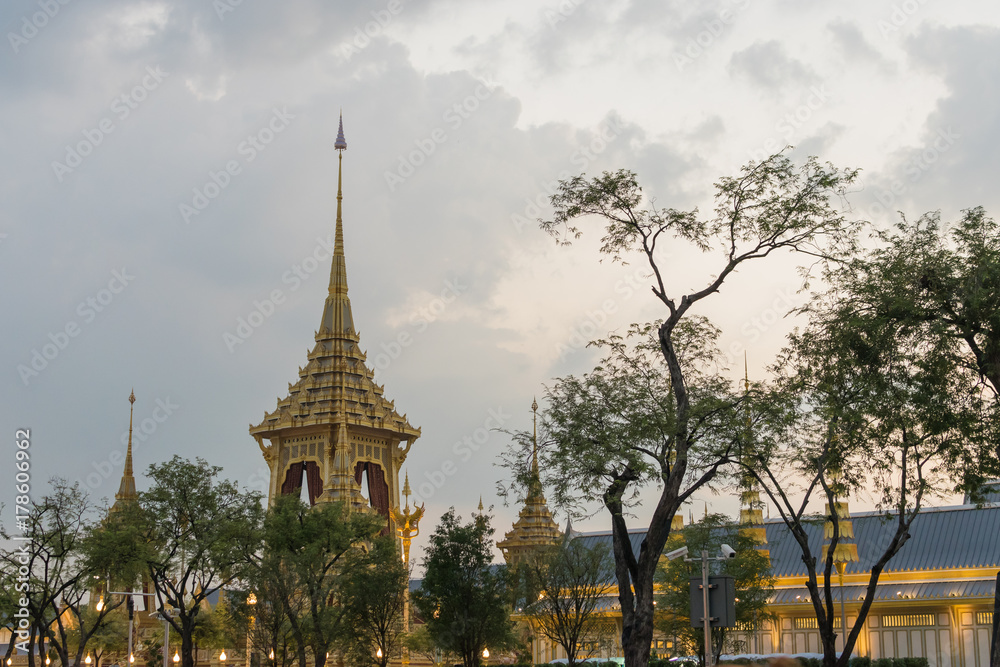 Royal funeral pyre of King Bhumibol Adulyadej Royal funeral pyre of King Bhumibol Adulyadej