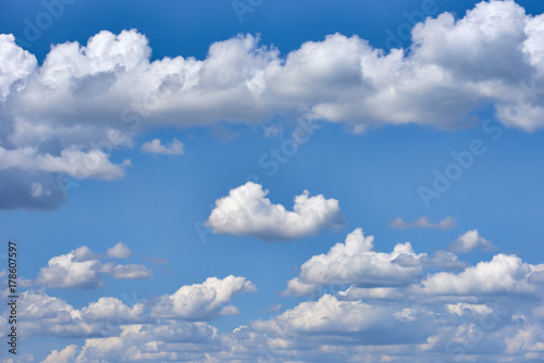 Background of blue sky