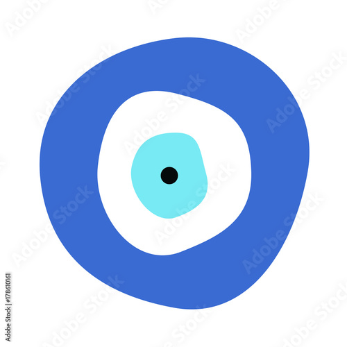 greek evil eye vector - symbol of protection