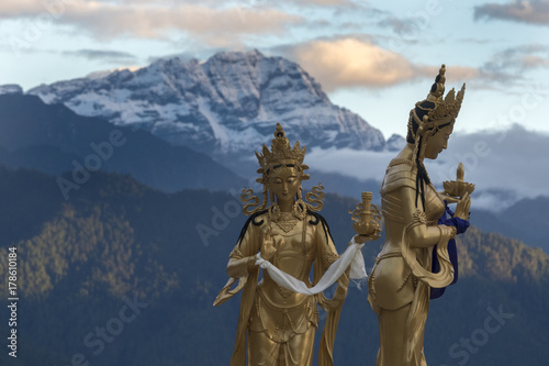 Goddesses and Himalaya Peaks, Bhutan