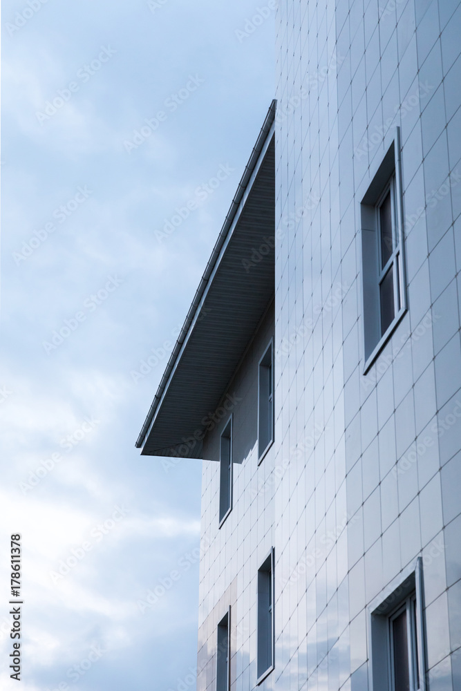 Minimal style architecture background modern building glass facade detail Minimal style architecture background modern building glass facade detail