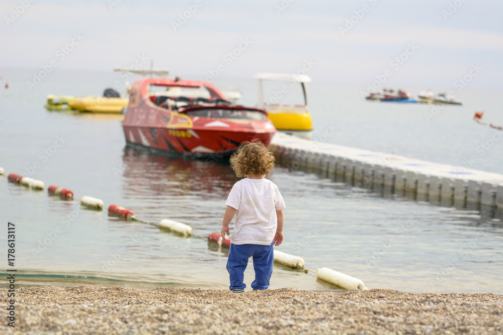 Obraz premium A boy's dream