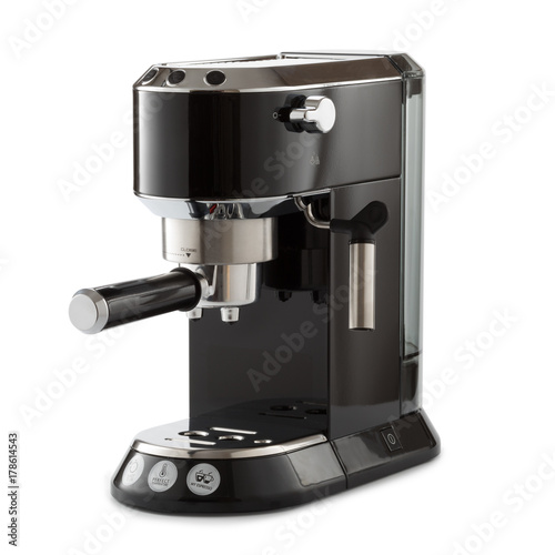 espresso coffee machine isolated on white background