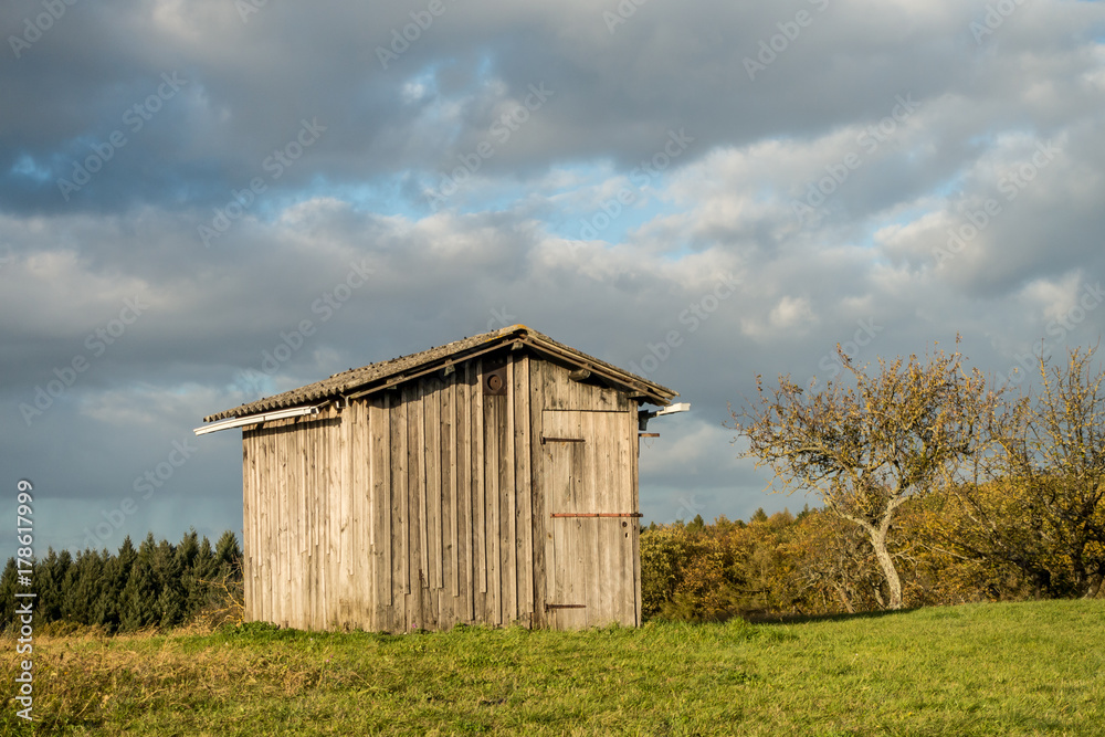 Obraz premium Landwirtschaftliche Gebäude