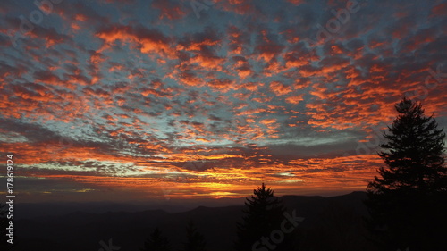 Blue Ridge Parkway sunset DJI_0546.JPG © Hermosa Drones