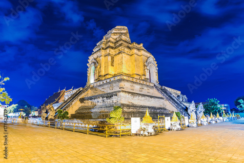 Wat Chedi Luang ancient temple ruins