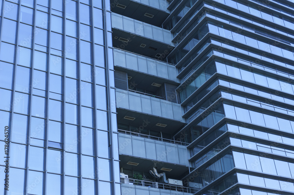 Architecture details, Modern Building Glass facade