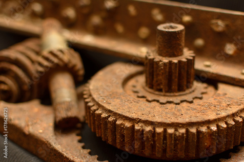 Old rusty mechanisms