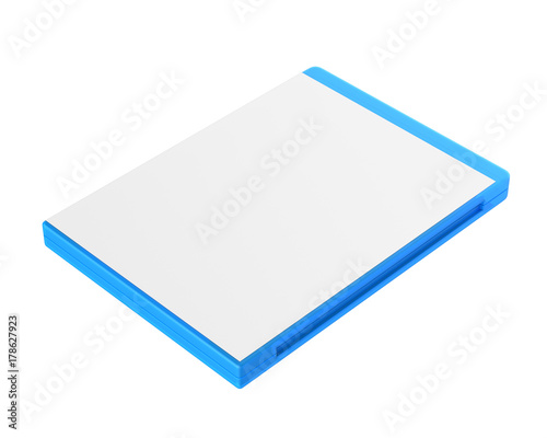 Photography Blank Bluray Case Isolated
