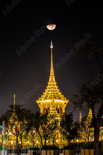 the Royal funeral pyre for King Bhumibol Adulyadej photo