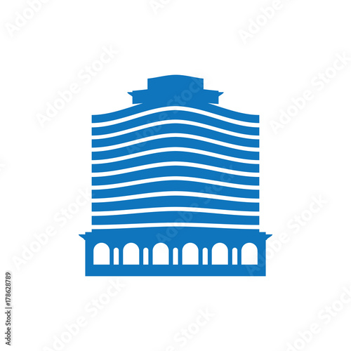 theater opera house show silhouette building illustration