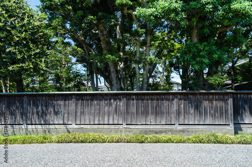 日本家屋の板塀 Stock 写真 Adobe Stock