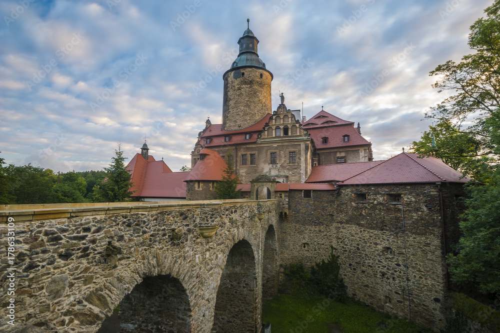 Czocha castle in Poland