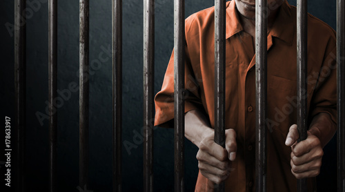Fotografie, Obraz Man in prison