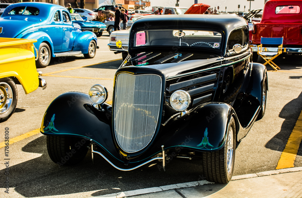 Fototapeta premium Hot Rod
