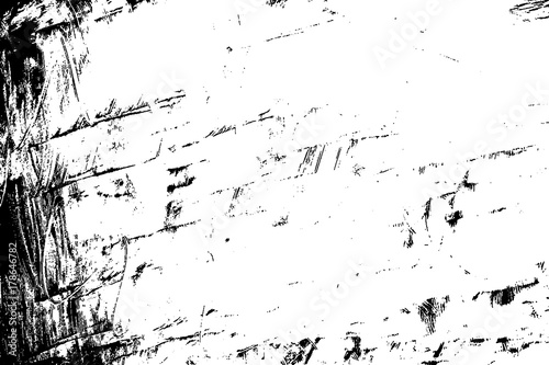 Grunge paint texture overlay. Distress black rough background. Noise dirty rectangle stamp. Dirty artistic background. Vector illustration