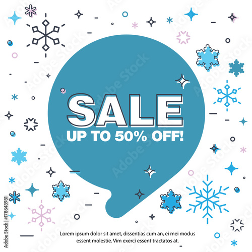 Banner sale of 50 off. Last Winter sale