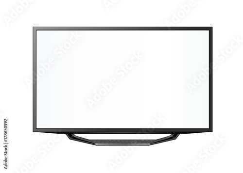 TV flat screen lcd  plasma realistic