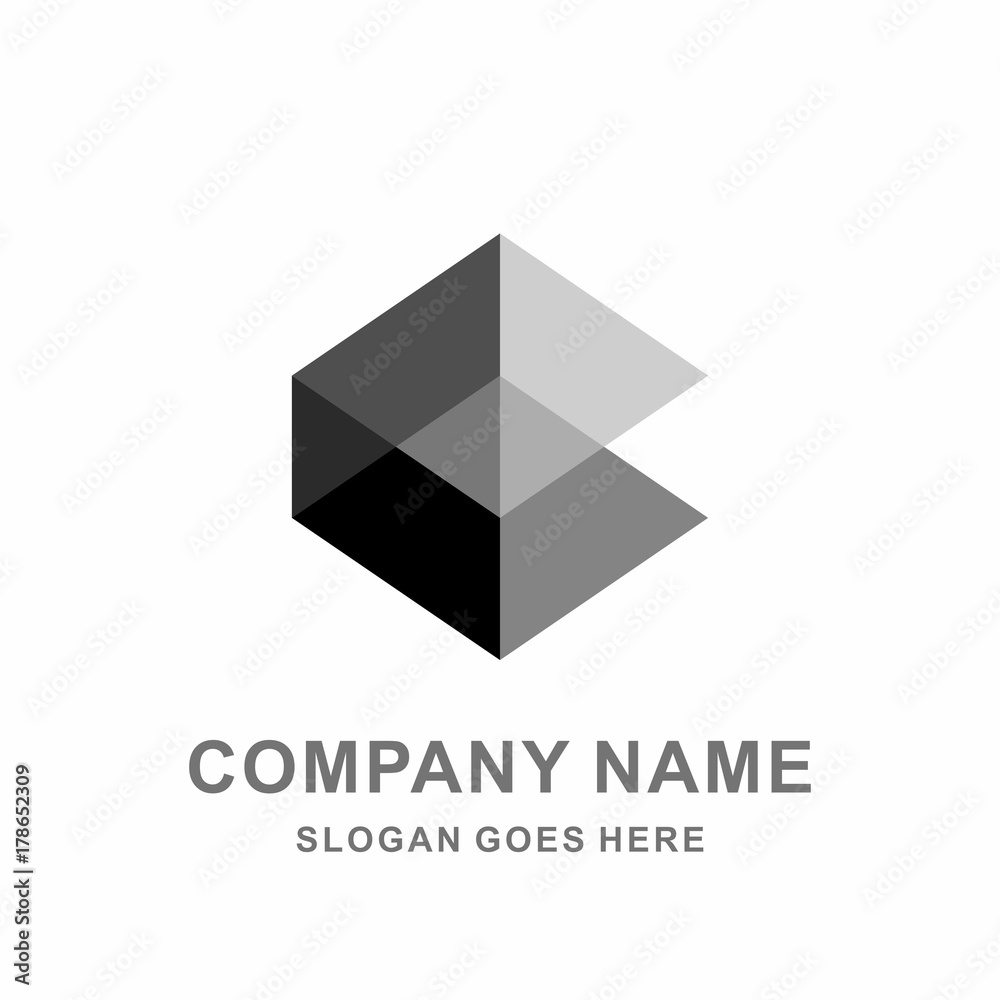 Monogram Letter C Geometric Square Cube Hexagon Architecture Construction Business Company Stock Vector Logo Design Template Monogram Letter C Geometric Square Cube Hexagon Architecture Construction Business Company Stock Vector Logo Design Template