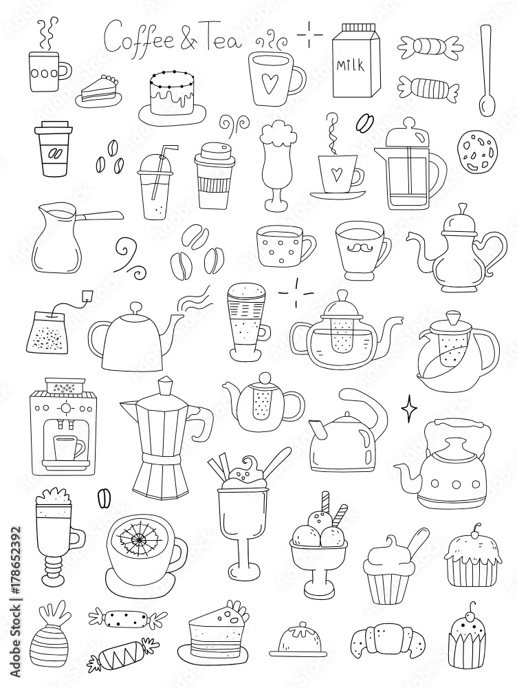 Tea, Coffee and Desserts Tea, Coffee and Desserts