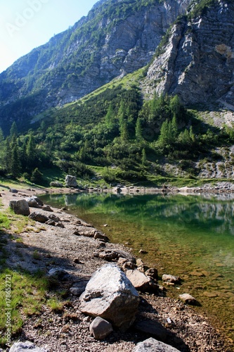 Krn lake in Bohinj, Slovenia photo