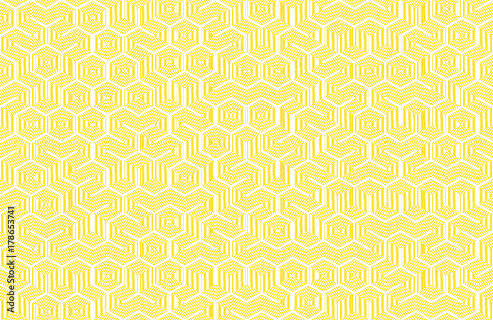 Seamless geometri pattern with hexagons and lines. Bright scandinavian design. Irregular structure for fabric print. Monochrome abstract background. Seamless geometri pattern with hexagons and lines. Bright scandinavian design. Irregular structure for fabric print. Monochrome abstract background.
