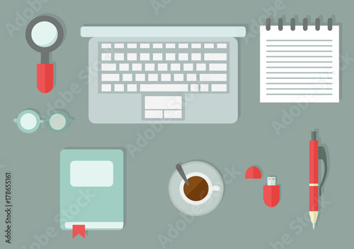 Office flat design