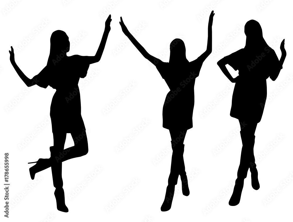 Woman Silhouettes Woman Silhouettes