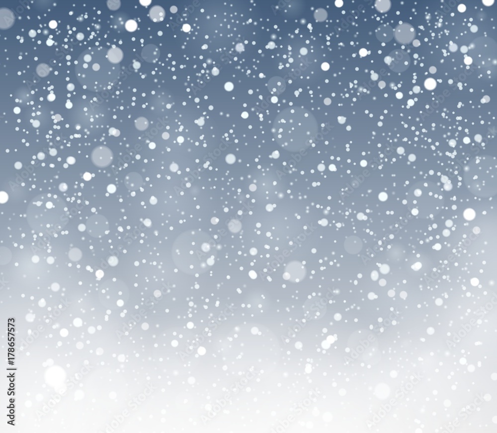 Abstract snow topic background 4