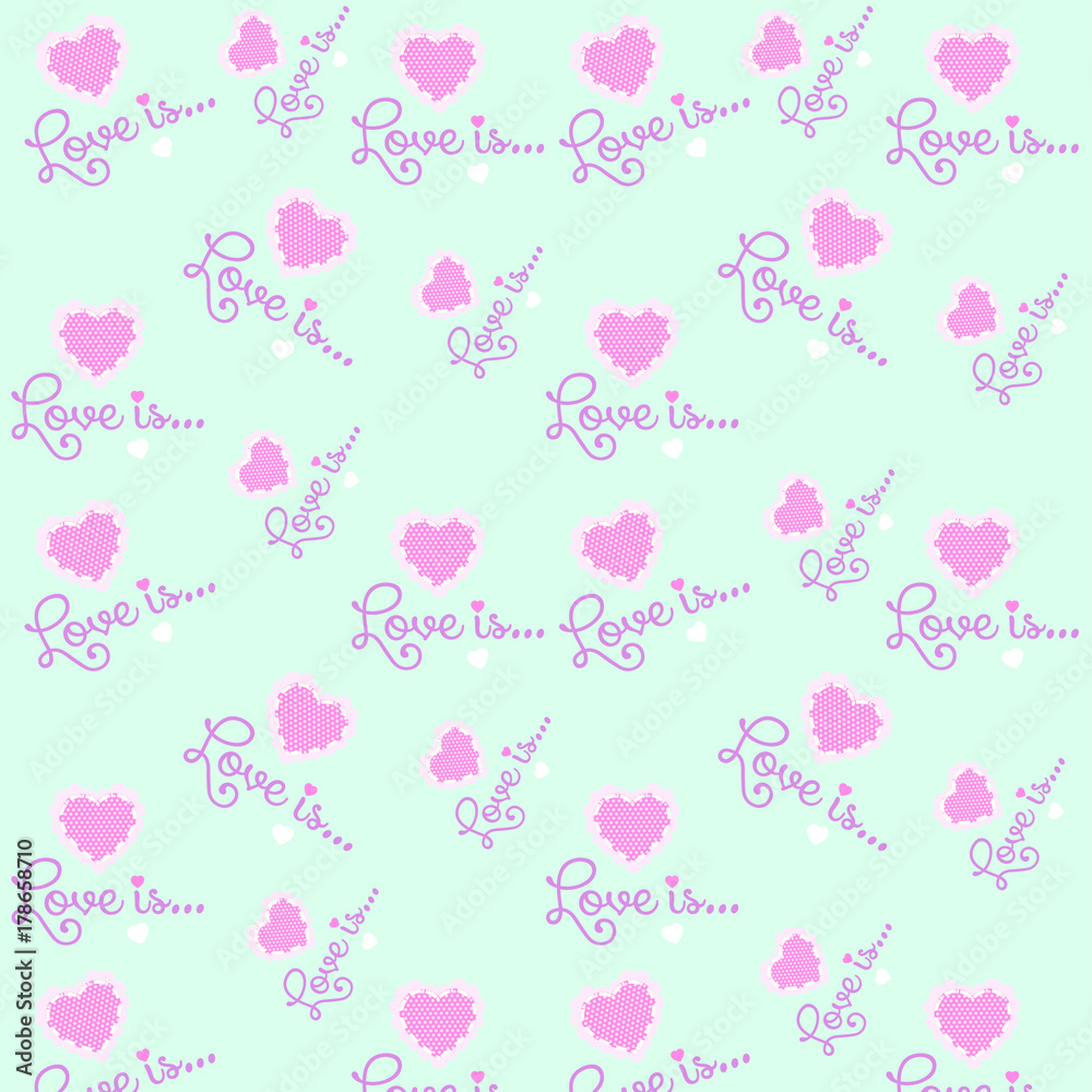 pink pattern heart love abstract