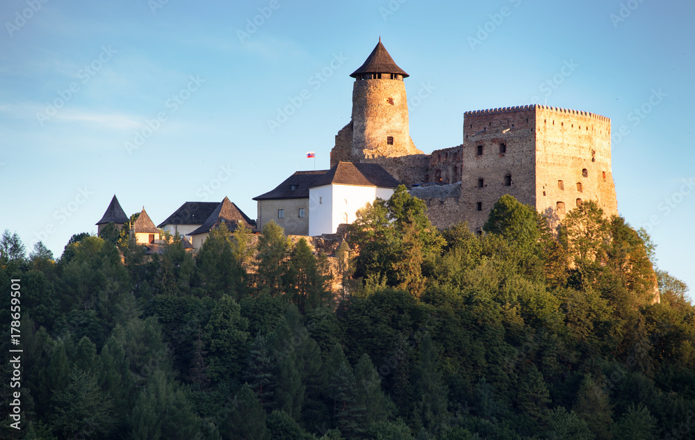 Stara Lubovna castle in Slovakia, Europe landmark
