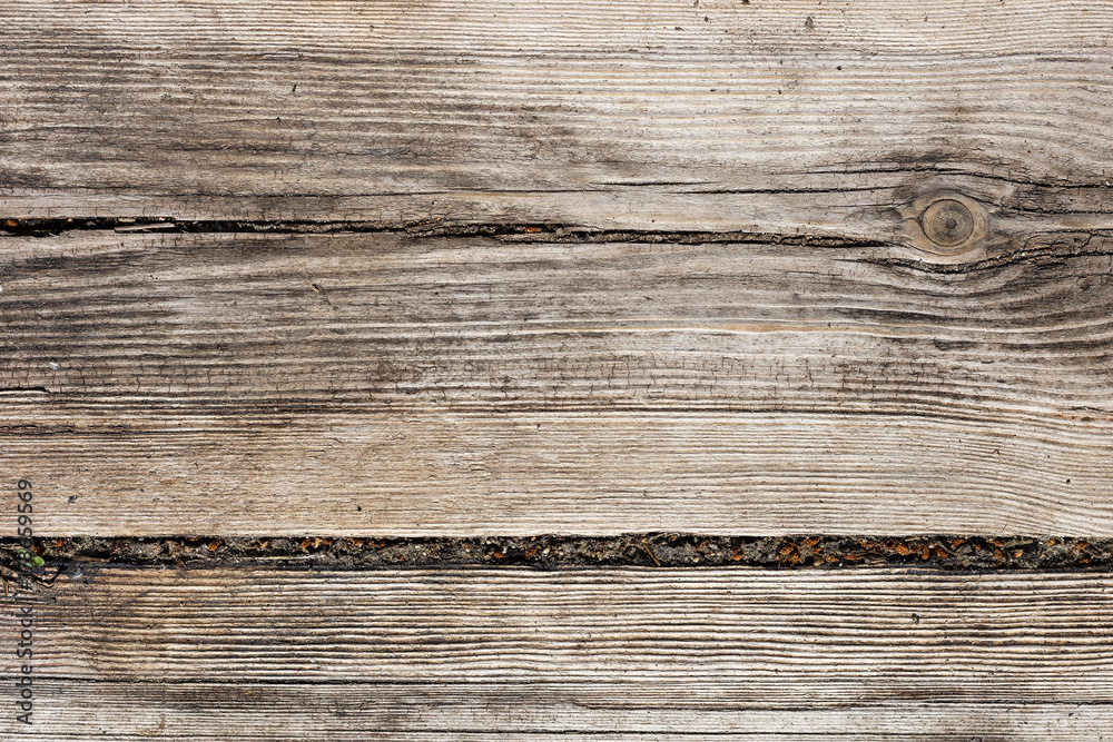 Fototapeta premium The old wood texture with natural patterns