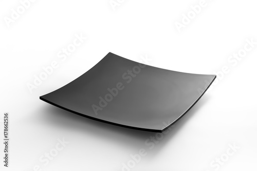 black square dish