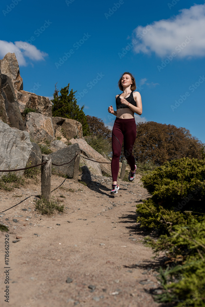 Naklejka premium jogging