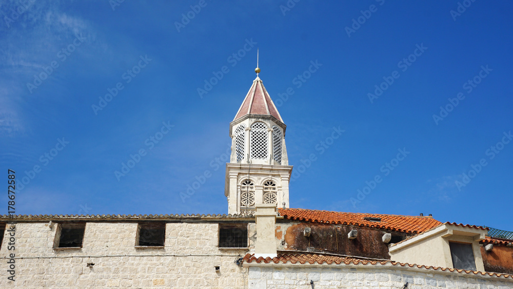 church in croatian town of trogir