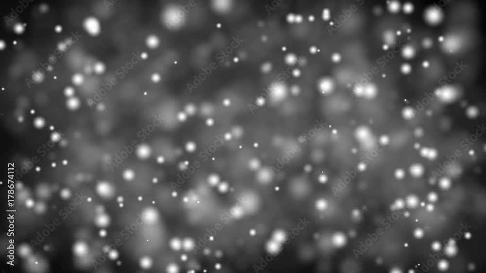flakes are falling from the sky. The depth of field. new year.cinematographic background. flakes are falling from the sky. The depth of field. new year.cinematographic background.
