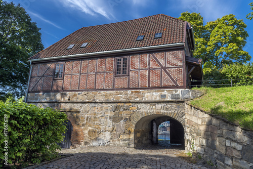 Photography Part of Akershus Fortress in Oslo, Norway