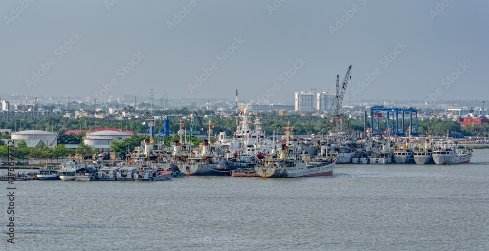 Port of Saigon, Ho Chi Minh City, Vietnam, Southeast Asia