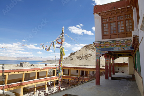 Karzok Monastery in Ladakh, India photo