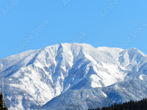 白山　山頂　晩秋