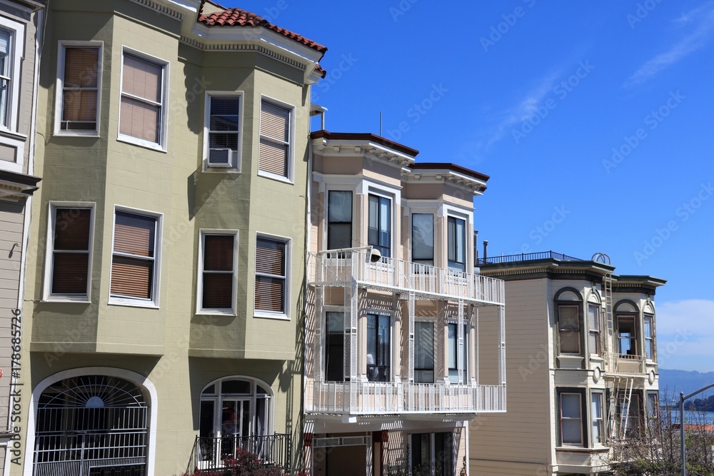 Obraz premium Nob Hill, SF